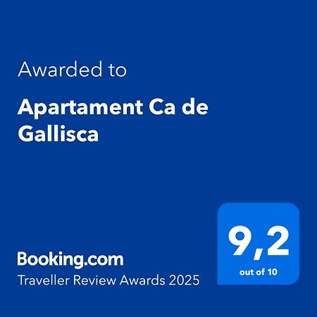 Apartament Ca De Gallisca Pla de l'Ermita Exterior foto