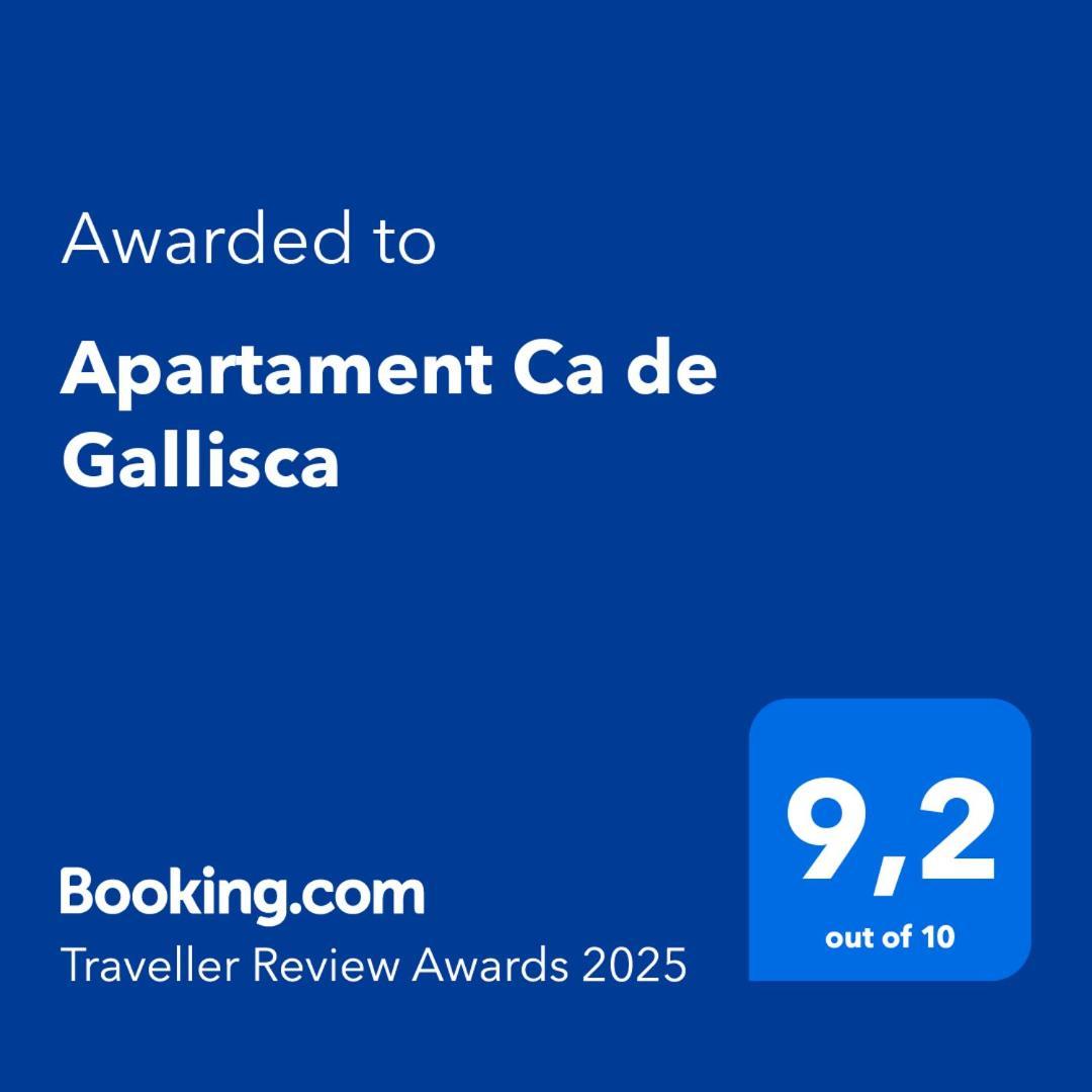 Apartament Ca De Gallisca Pla de l'Ermita Exterior foto